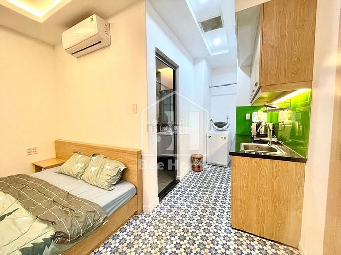 Hình ảnh Trống studio full nội thất máy giặt riêng- Hồ Văn Huê- hoàng văn thụ
