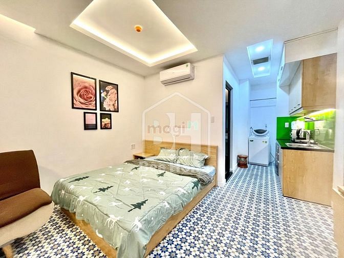 Hình ảnh Trống studio full nội thất máy giặt riêng- Hồ Văn Huê- hoàng văn thụ