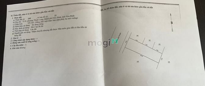 Hình ảnh Đất mặt tiền đường Hoàng Văn Thụ