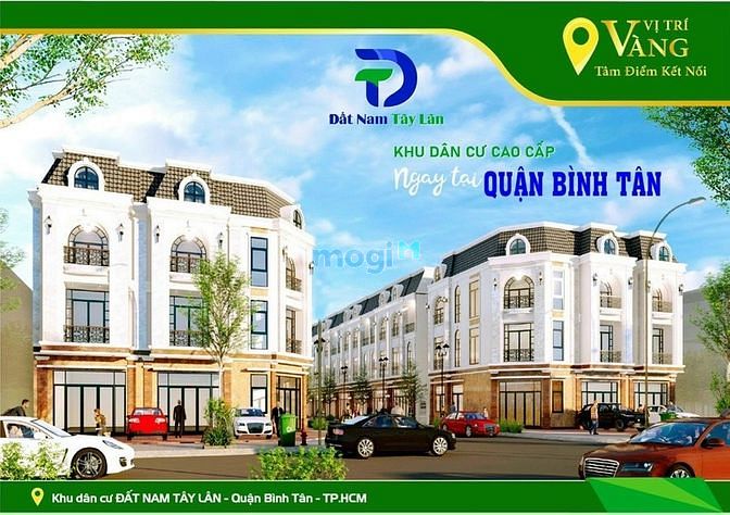 Hình ảnh Bán Đất Bình Tân , Cách Bệnh viện Bình tân 1km , Dân cư tiện tích 80%