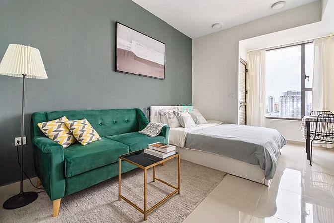 Hình ảnh Cần cho thuê nhanh Căn Officetel 30m 1pn full nội thất giá 11tr