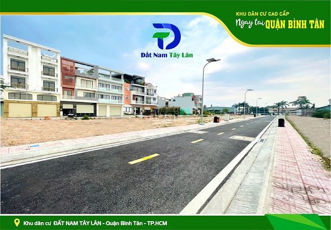 Hình ảnh Đất Nền Khu Dân Cư Tây Lân ,Phường Bình Trị Đông A ,Quận Bình Tân