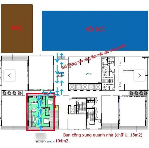 Hình ảnh 🌈 Bán căn 104m2 tầng 5 sân vườn full nội thất đẹp Hà Đô Centrosa Q10