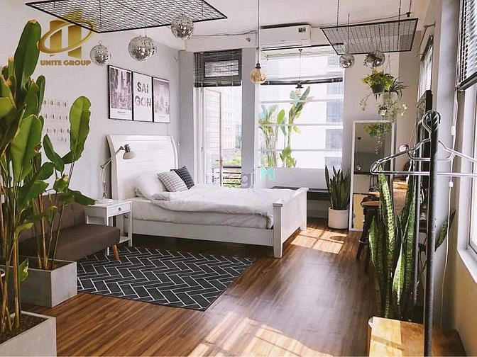 Hình ảnh Studio Ban Công, Cửa Sổ Lớn Ngây Cầu Khánh Hội Gần Bitexco Nguyễn Huệ