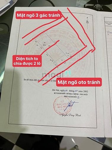 Hình ảnh Bán đất tứ liên-phân lô bca-oto 7c ra vào-2 mặt ngõ trc