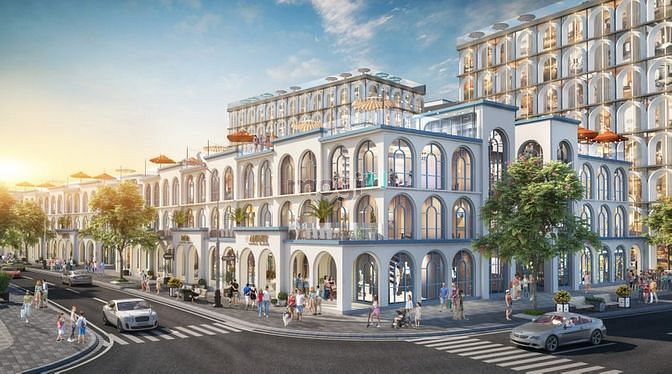 Hình ảnh shophouse biệt thự biển chỉ từ 1 tỷ 5 vnd