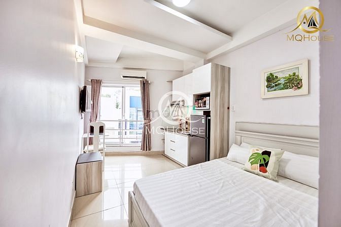 Hình ảnh Cho thuê Căn Hộ bancol, cửa sổ lớn ngay CMT8