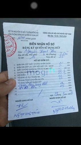 Hình ảnh Đất Biên Nhận Riêng gần chợ kp4 Trảng Dài Biên Hoà