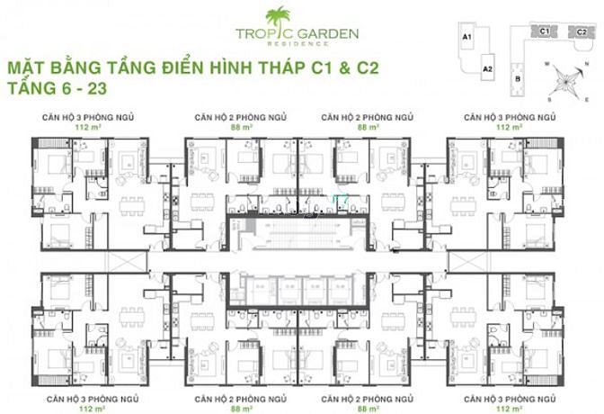 Hình ảnh Tropic Garden Trang Chủ MB66.COM / Đăng Ký Tặng 66K 3 PN có sân vườn riêng