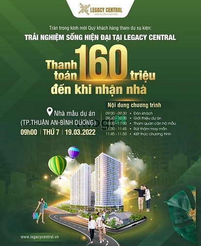 Hình ảnh cần bán căn hộ ngay tt tp thuận an 160tr (15%)