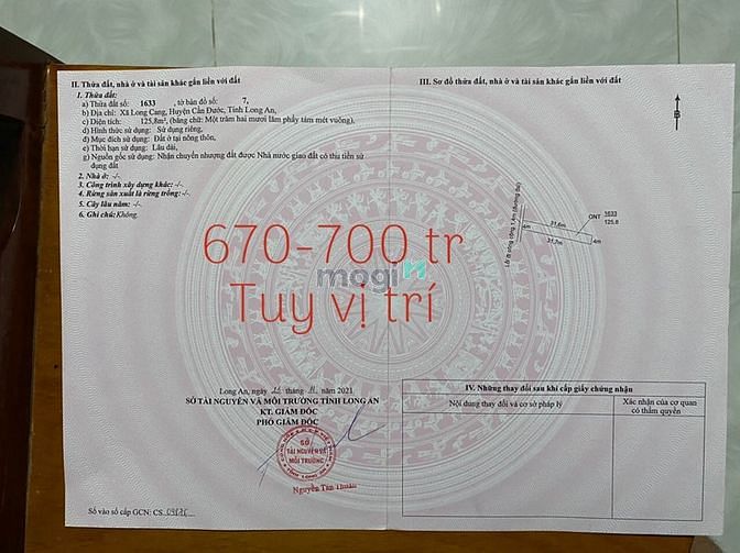 Hình ảnh Đất nền thổ cư giá rẻ giá 680tr- 900tr SHR đường GTNT đan 4m