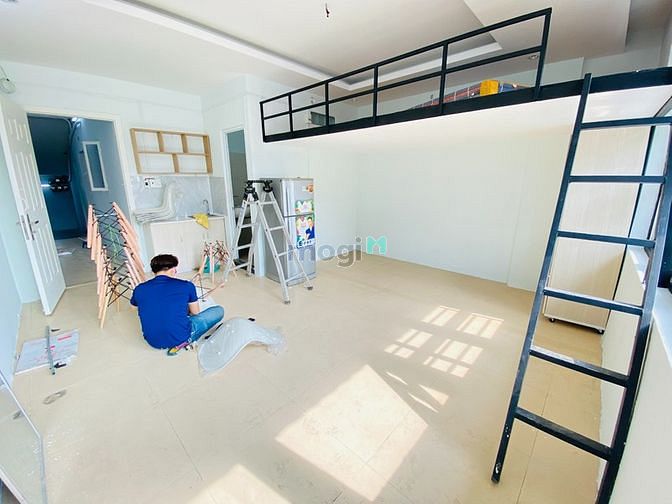Hình ảnh Cho thuê CHDV duplex 35m2 mới 100% thoáng mát Bùi Đình Túy