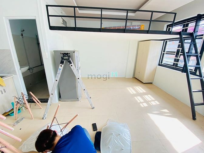 Hình ảnh Cho thuê CHDV duplex 35m2 mới 100% thoáng mát Bùi Đình Túy