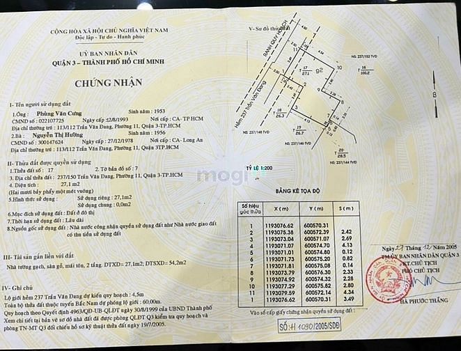 Hình ảnh Bán nhà hẻm 1011 Hoàng Sa, P11, Quận 3