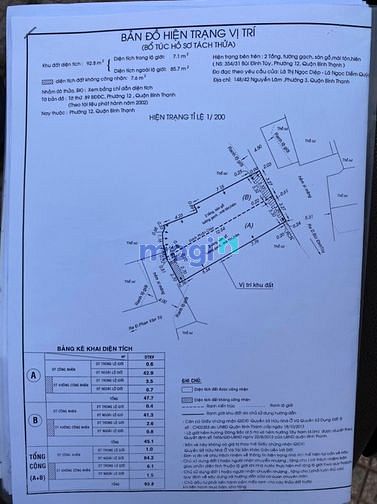 Hình ảnh Chính chủ bán 2 lô đất Đường Bùi đình tuý p12 Bình Thạnh