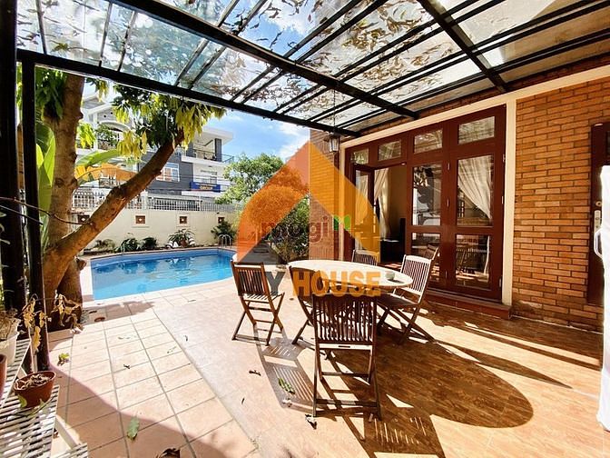 Hình ảnh 🐬VILLA Hồ bơi 600M2 Quốc  Hương_Q.2  mát lắm khách ạ🐬