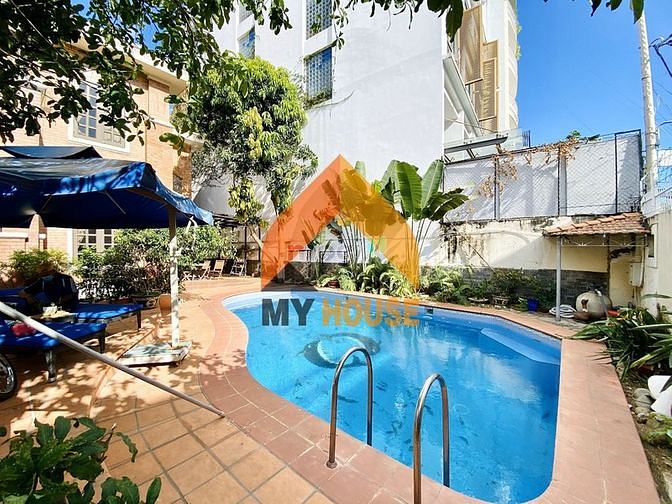 Hình ảnh 🐬VILLA Hồ bơi 600M2 Quốc  Hương_Q.2  mát lắm khách ạ🐬