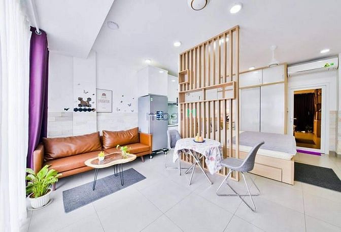 Hình ảnh Studio có vách ngăn ban công Thảo Điền