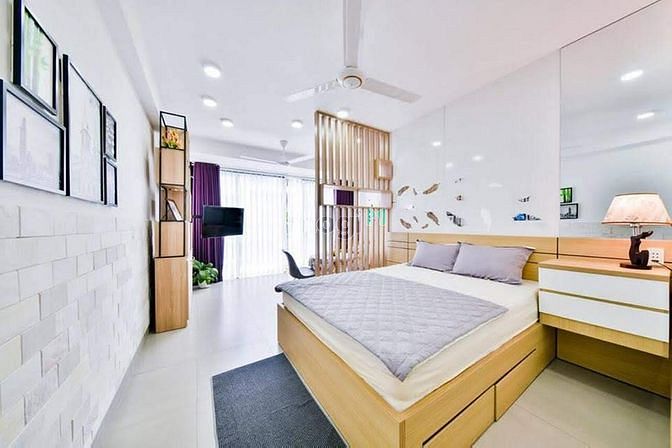 Hình ảnh Studio có vách ngăn ban công Thảo Điền