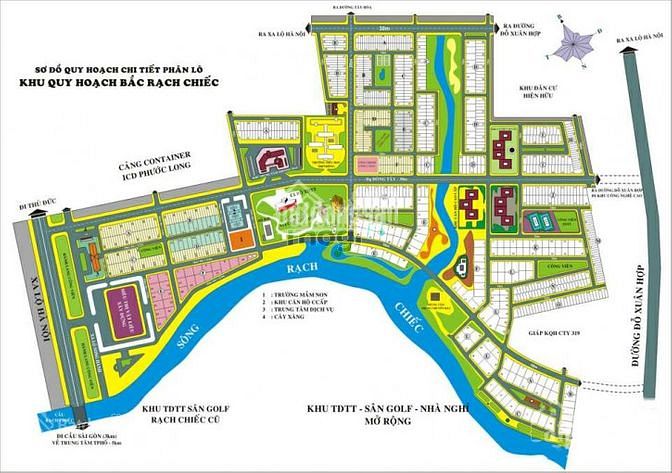 Hình ảnh KDC Bắc Rạch Chiếc, Phước Long A, Q9, 100m2  giá 2,8 tỷ gần chợ CViên