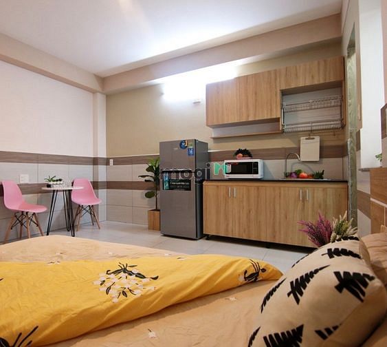 Hình ảnh Cho thuê phòng đầy đủ nội thất tại Tôn Đản Quận 4 gần Xóm Chiếu