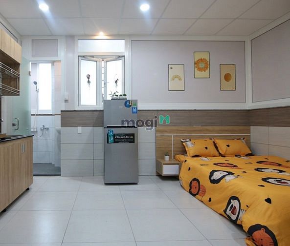 Hình ảnh Cho thuê phòng đầy đủ nội thất tại Tôn Đản Quận 4 gần Xóm Chiếu