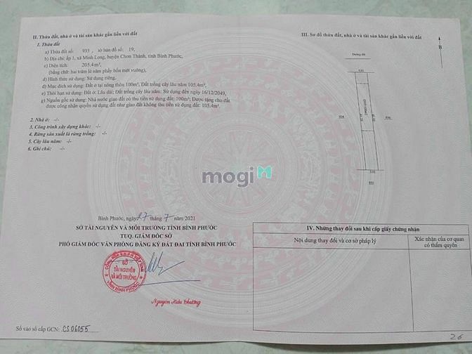 Hình ảnh Bán Gấp Lô Đất Ngay Trung Tâm dân cư Hiện Hữu Giá chỉ có 4,1tr