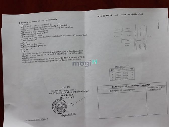Hình ảnh Bán đất hẻm mặt tiền hẻm 25 Hồ Văn Long , Tân Tạo, Q.Bình Tân , 5,5 x