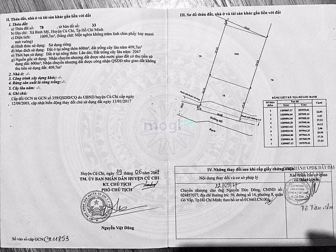 Hình ảnh Bán đất gần sông sài gòn 21 x 43 = 1.000m2 ( thổ cư 600) xã Bình Mỹ