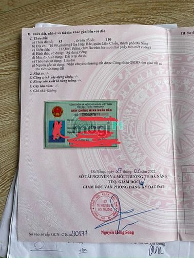 Hình ảnh bán lô đất mặt tiền ngô xuân thu vi tri qa đêp kd qa ok