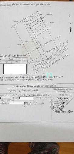 Hình ảnh Bán Đất Thạnh Lộc 37 - Quận 12 - 5x20 - 4.1 Tỷ Tl - Full Thổ Cư