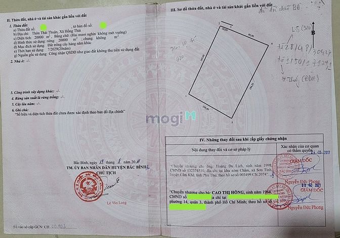 Hình ảnh Bán lô đất 2ha nằm liền kề kdc và QL1A