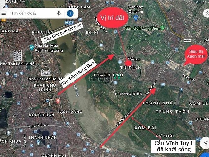 Hình ảnh CC nhờ bán 99m đất thổ cư Tư Đình , Long Biên , Hà Nội !