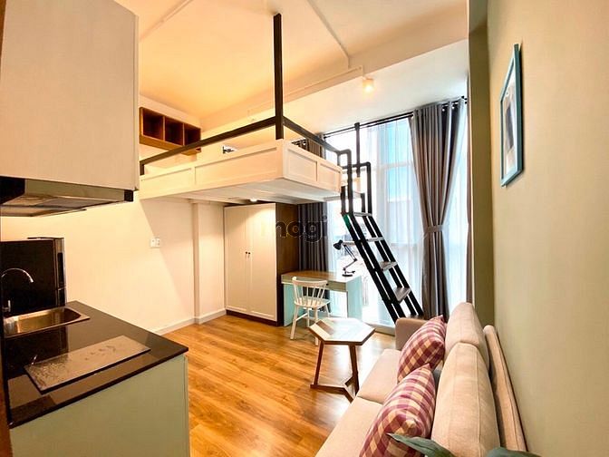 Hình ảnh Duplex Mới Tinh View Kính Sang Xịn Mịn Gần Cầu Khánh Hội