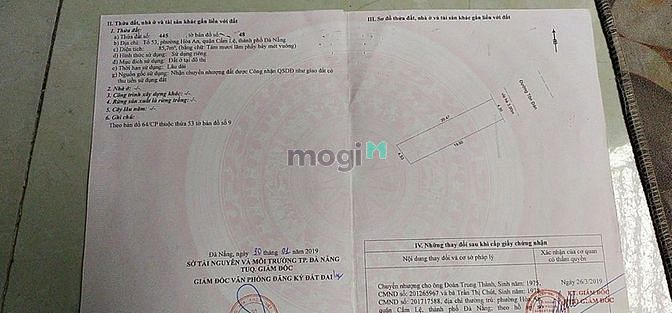 Hình ảnh bán lô đất mặt tiền 430 tôn đản vi tri qa đêp