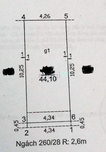 Hình ảnh Bán nhà ngõ 260 Cầu Giấy, 2 = 4,5 tỷ
