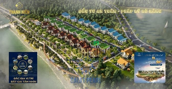 Hình ảnh Phân khu đất nền biệt thự nghỉ dưỡng pháp lý chuẩn tại Đà Lạt Pearl