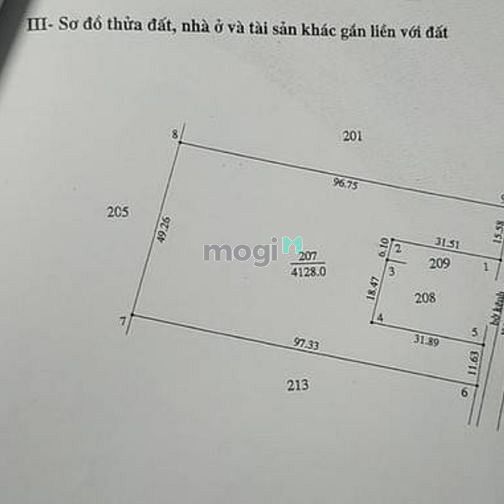 Hình ảnh Chính chủ cần bán 4.900m2 thổ+vườn 7tỷ500