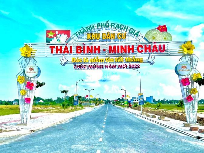 Hình ảnh KDC Thái Bình _Minh Châu Trung tâm Thành phố Rạch Giá