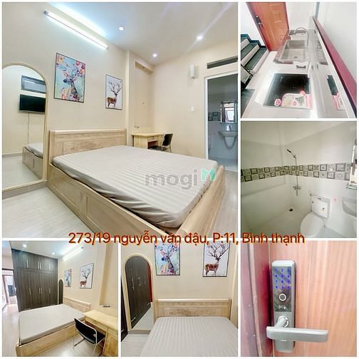 Hình ảnh Phòng trọ cao cấp lầu 1 full nội thất- 5tr bình thạnh