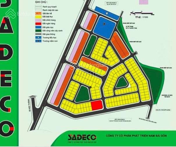 Hình ảnh Đất nền Sadeco Tân Phong,đ Nguyễn Văn Linh - Q7, Giá 2tỷ690/80m2 SHR
