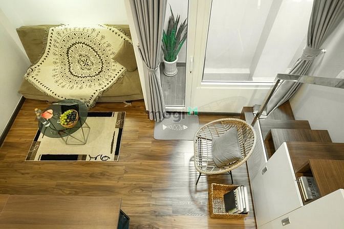 Hình ảnh Cho Thuê Căn Hộ Dịch Vụ Có Gác Cao 2m2 Tại Bình Thạnh