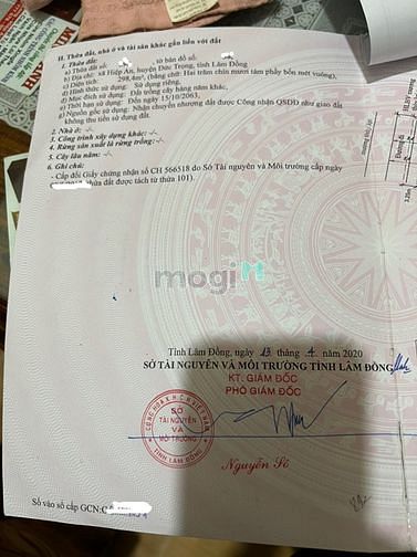 Hình ảnh Đất Hiệp An - Đức Trọng sát QL20 và cao tốc 298m2 100tc giá 2.68 tỷ