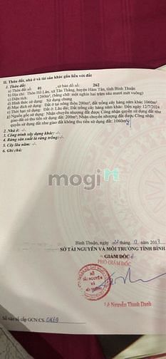Hình ảnh Đất sát biển 40 M Hồ Lân Tân Thắng giá bán 8 tỷ 8