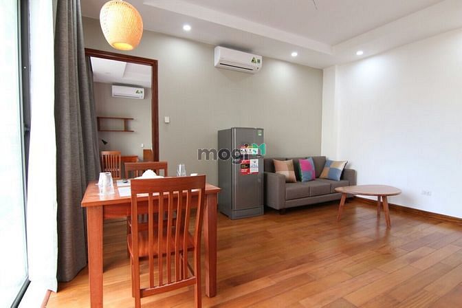 Hình ảnh Cho thuê Trang Chủ MB66.COM / Đăng Ký Tặng 66K 1 ngủ ở Đội Cấn 50m2, có ban công, đủ đồ và dịch vụ ti