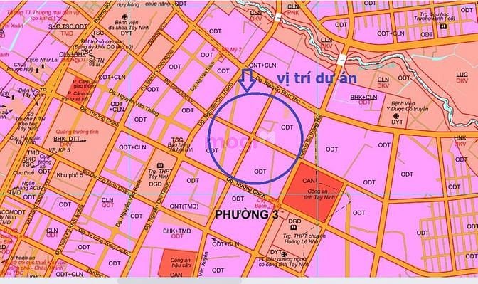 Hình ảnh Đất dự án 1/500 MT Nguyễn Hữu Thọ, P.3, Tp Tây Ninh, giá chỉ 2 tỷ 130