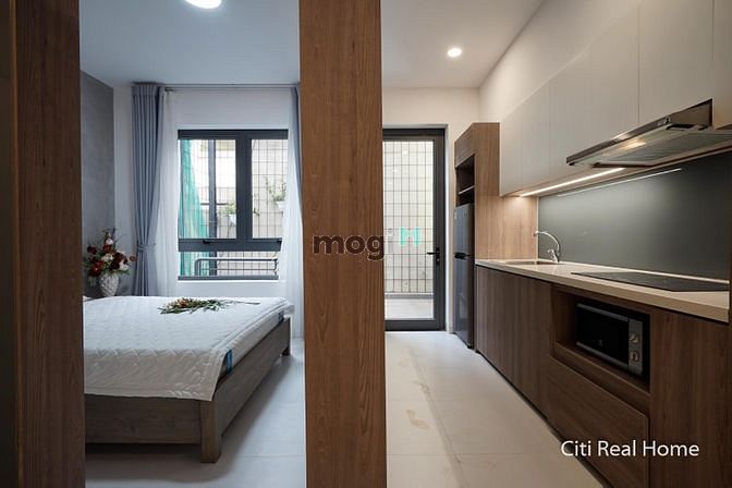 Hình ảnh 1 PN vách ngăn full nội thất Thảo Điền Quận 2