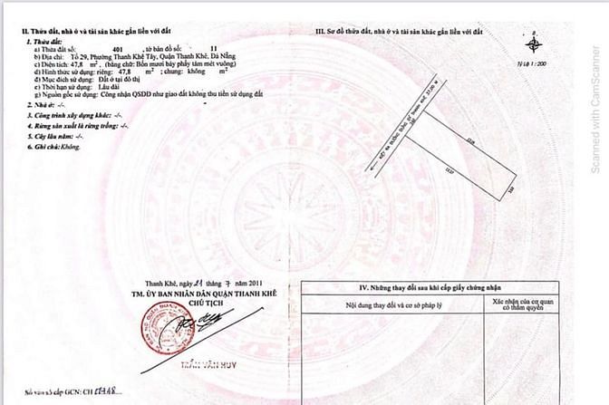 Hình ảnh Bán đất kiệt thẳng đẹp DŨng Sĩ THanh Khê