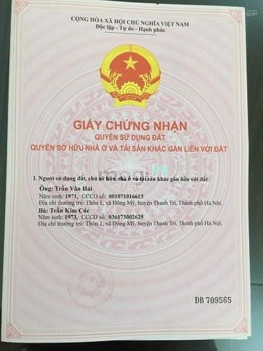 Hình ảnh Chính chủ bán đất đấu giá tài Khu đô thị Tứ Hiệp.