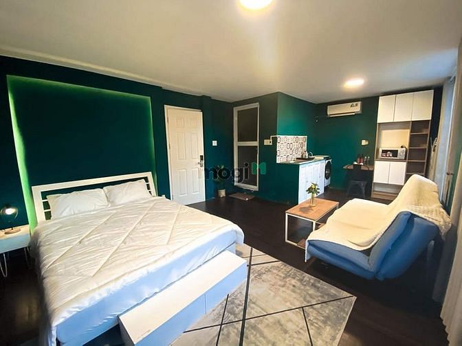 Hình ảnh CHDV Studio ban công Giáp Nguyễn Trãi - Full nội Thất - An ninh 24/24